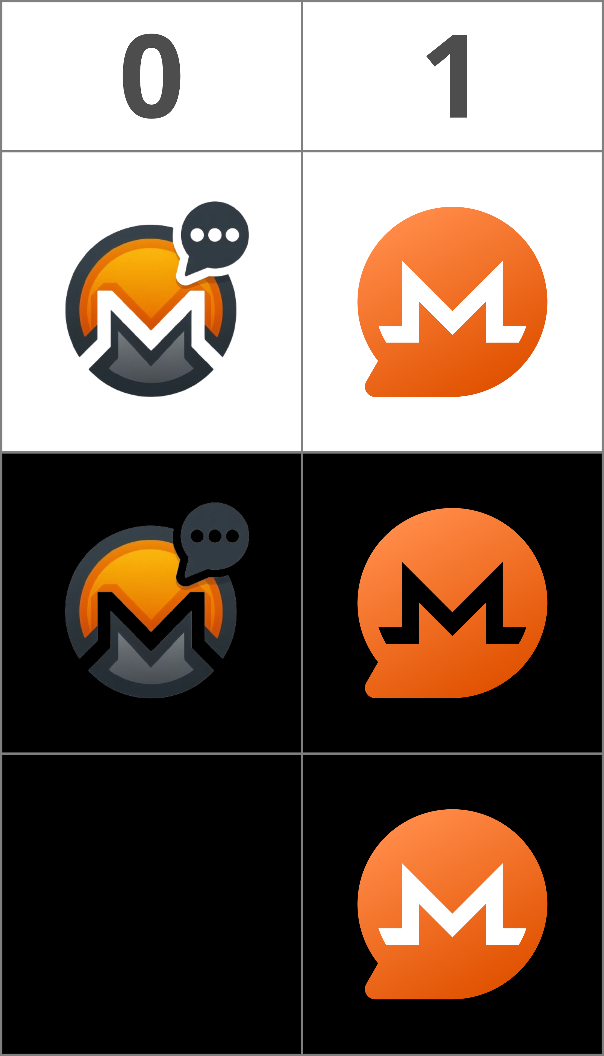 XMRChat Logos